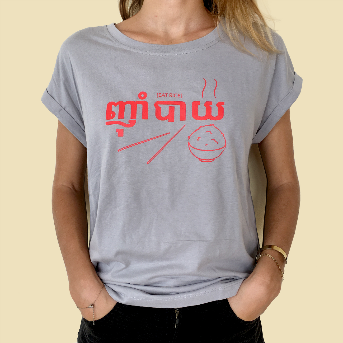 T-shirt femme EatRice-8