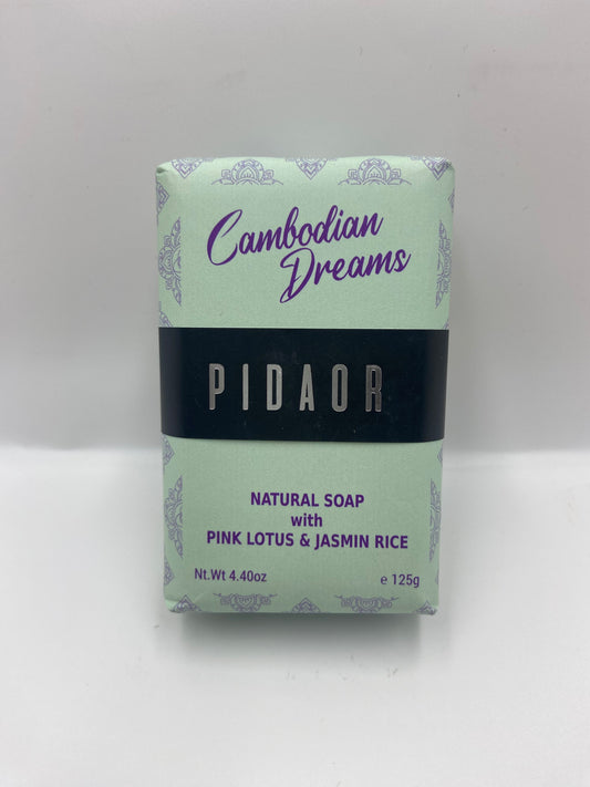 Savon PIDAOR - Lotus rose &amp; Riz au jasmin