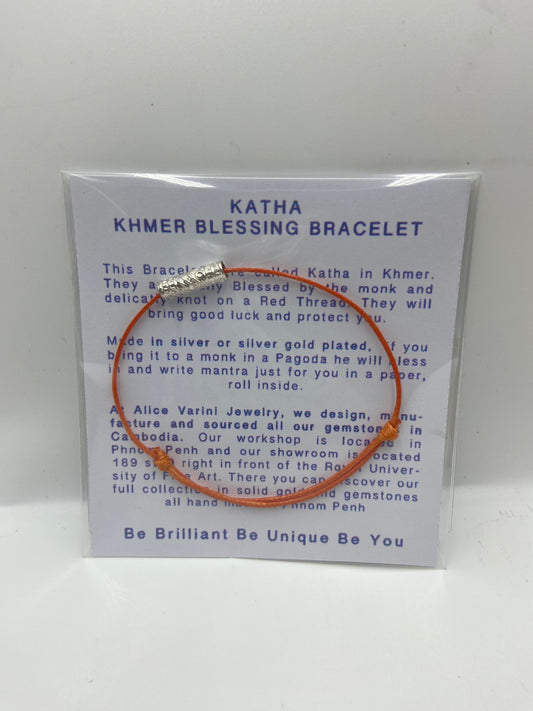 Katha Touich Silver Orange