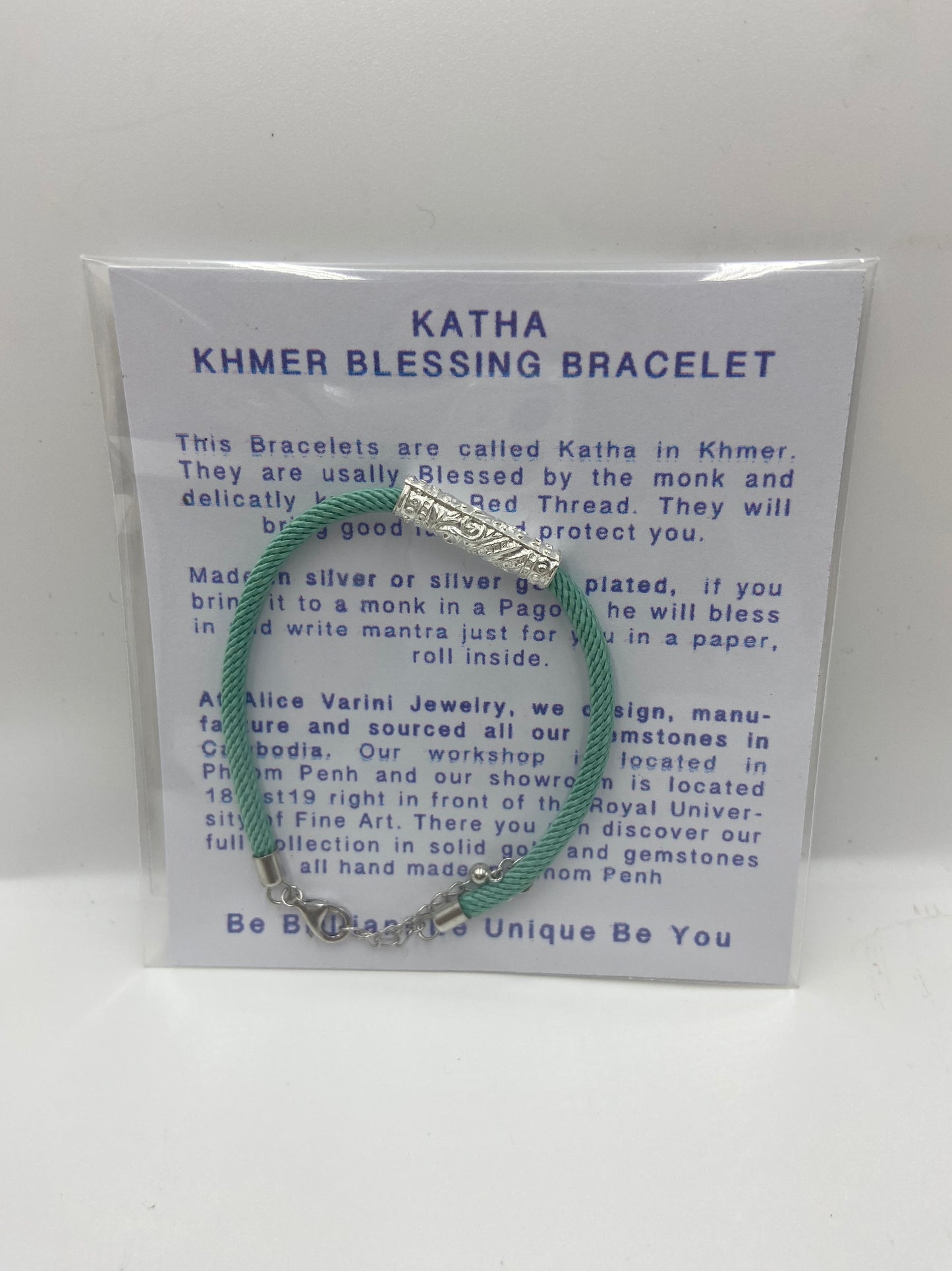 Katha Bold Silver Turquoise