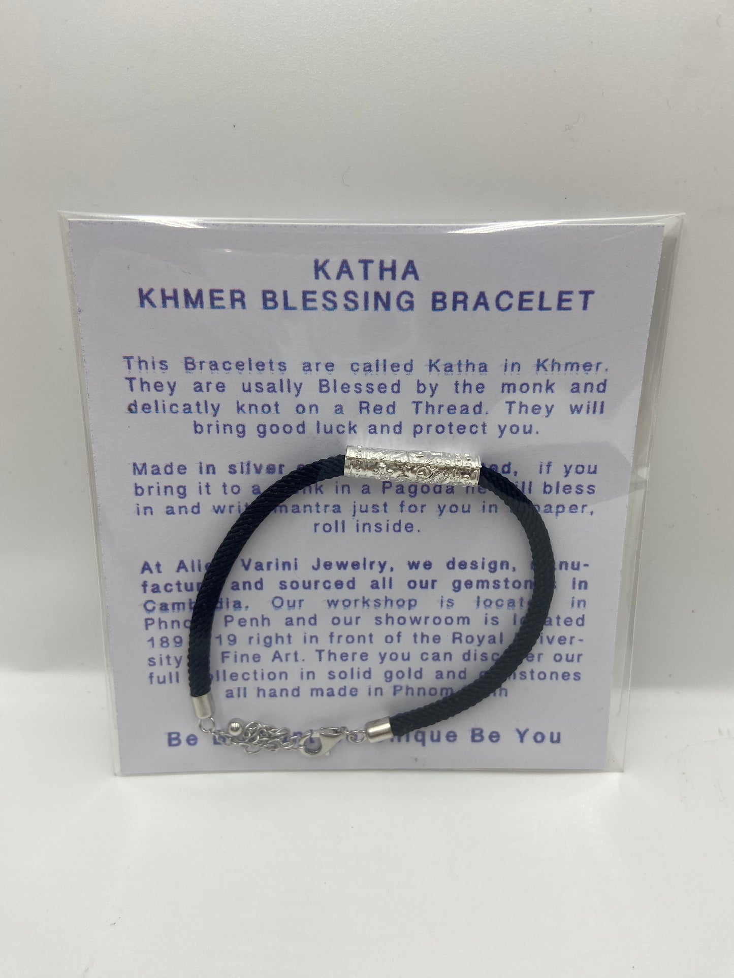 Katha Bold Silver Black