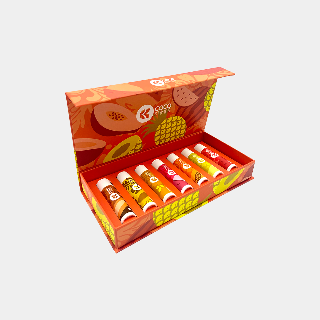 Flavors of Cambodia Lip Balm Pack (100% Natural)