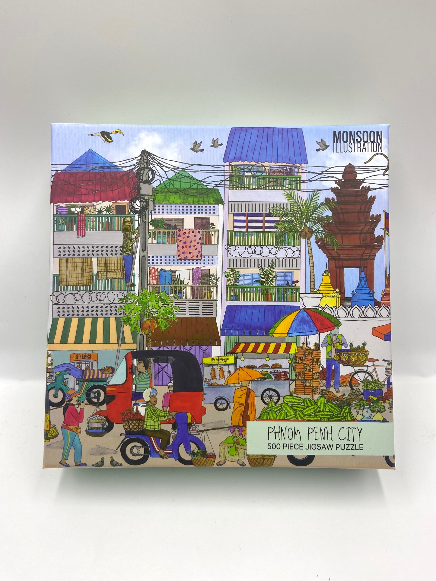 Puzzle de la ville de Phnom Penh