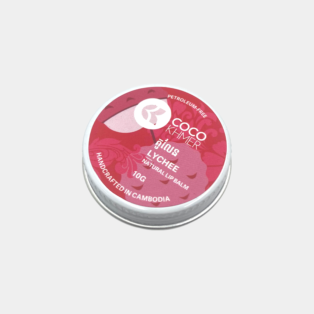 Lychee Natural Lip Balm 10g