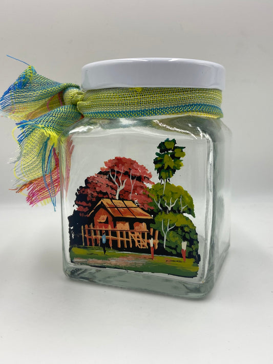 Painted Jar