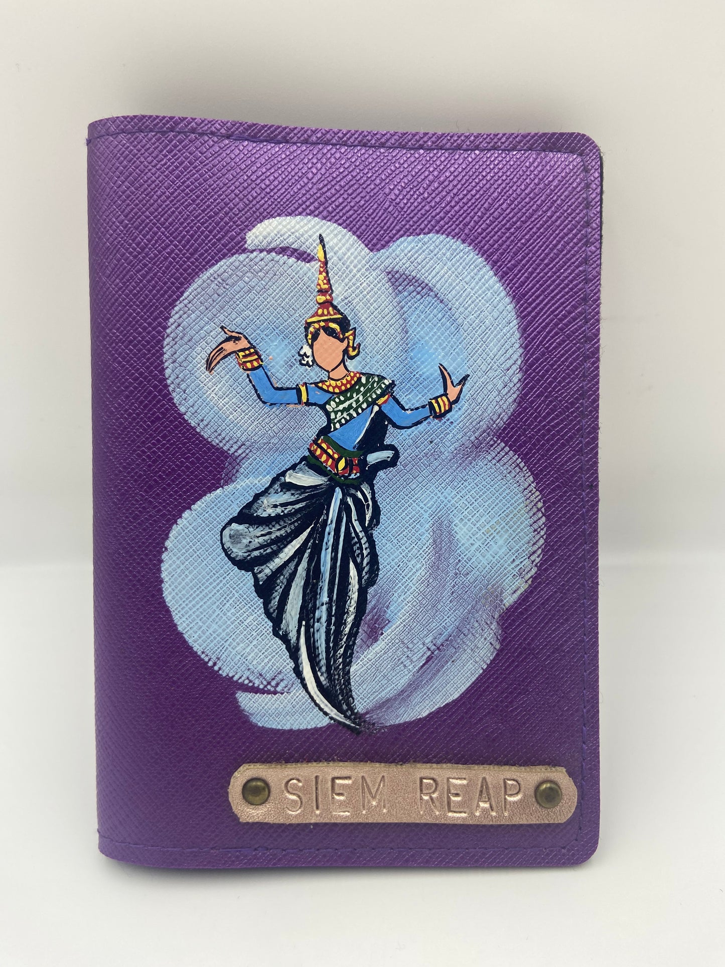 Painted Passport Cover