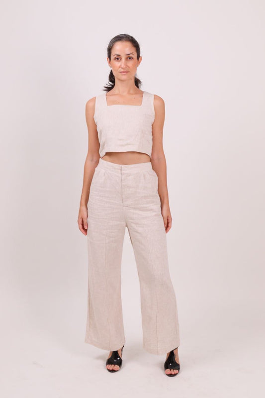 Large Pants - Cream