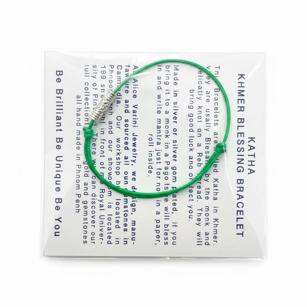 KATHA TOUICH SILVER GREEN