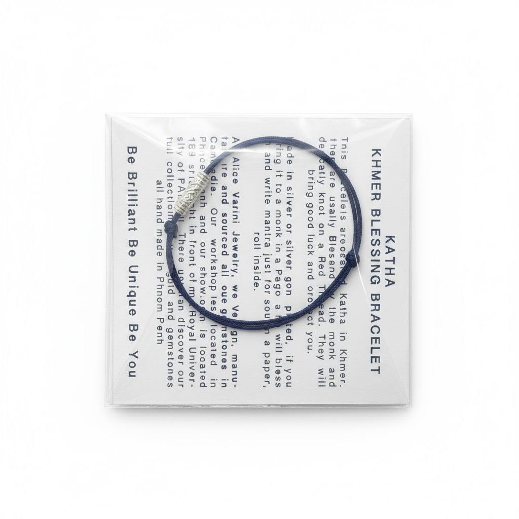 KATHA TOUICH SILVER NAVY