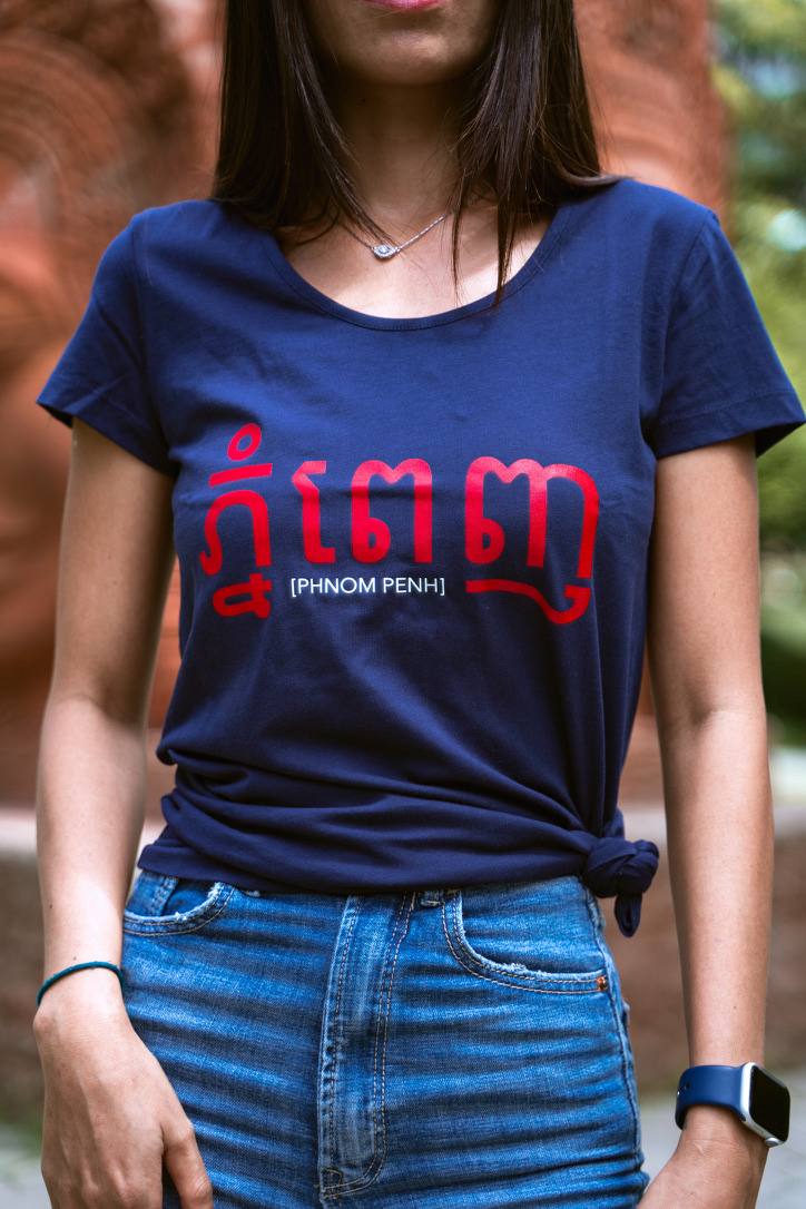 WOMEN PHNOM PENH BLUE L
