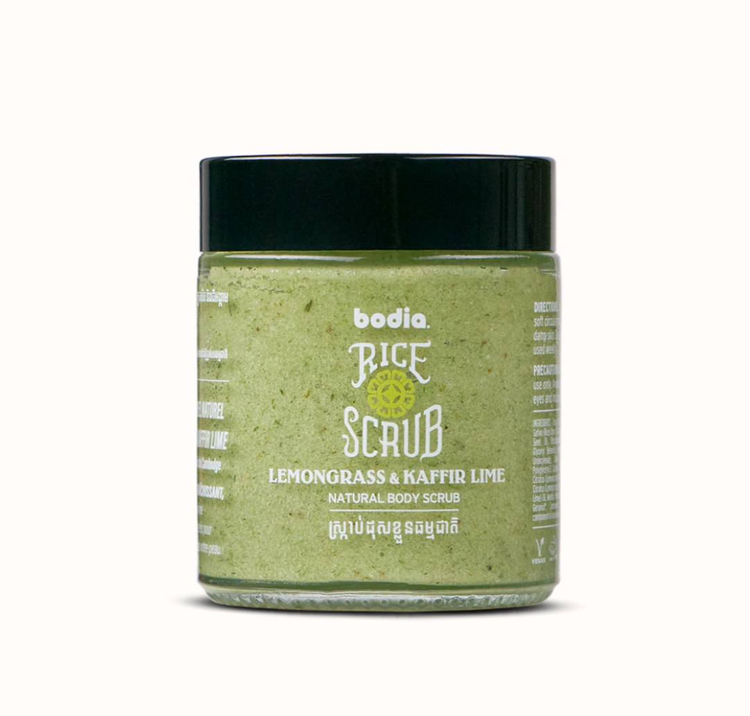Rice Scrub - lemongrass & kraffir lime 80ml