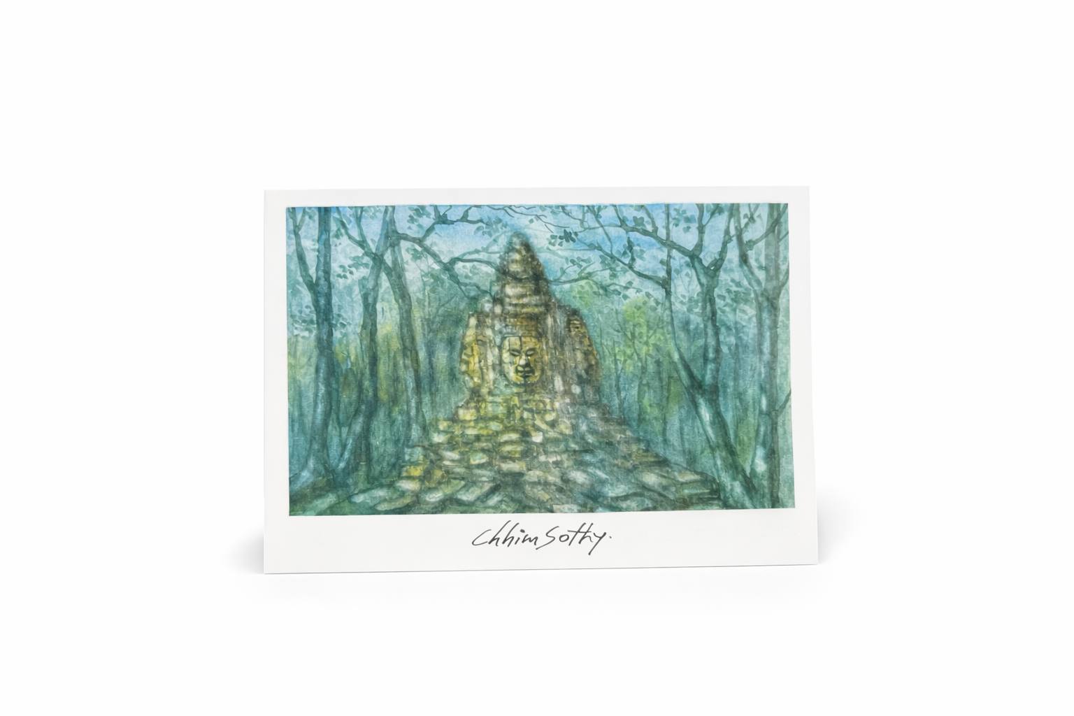 Poscard - Lost temple