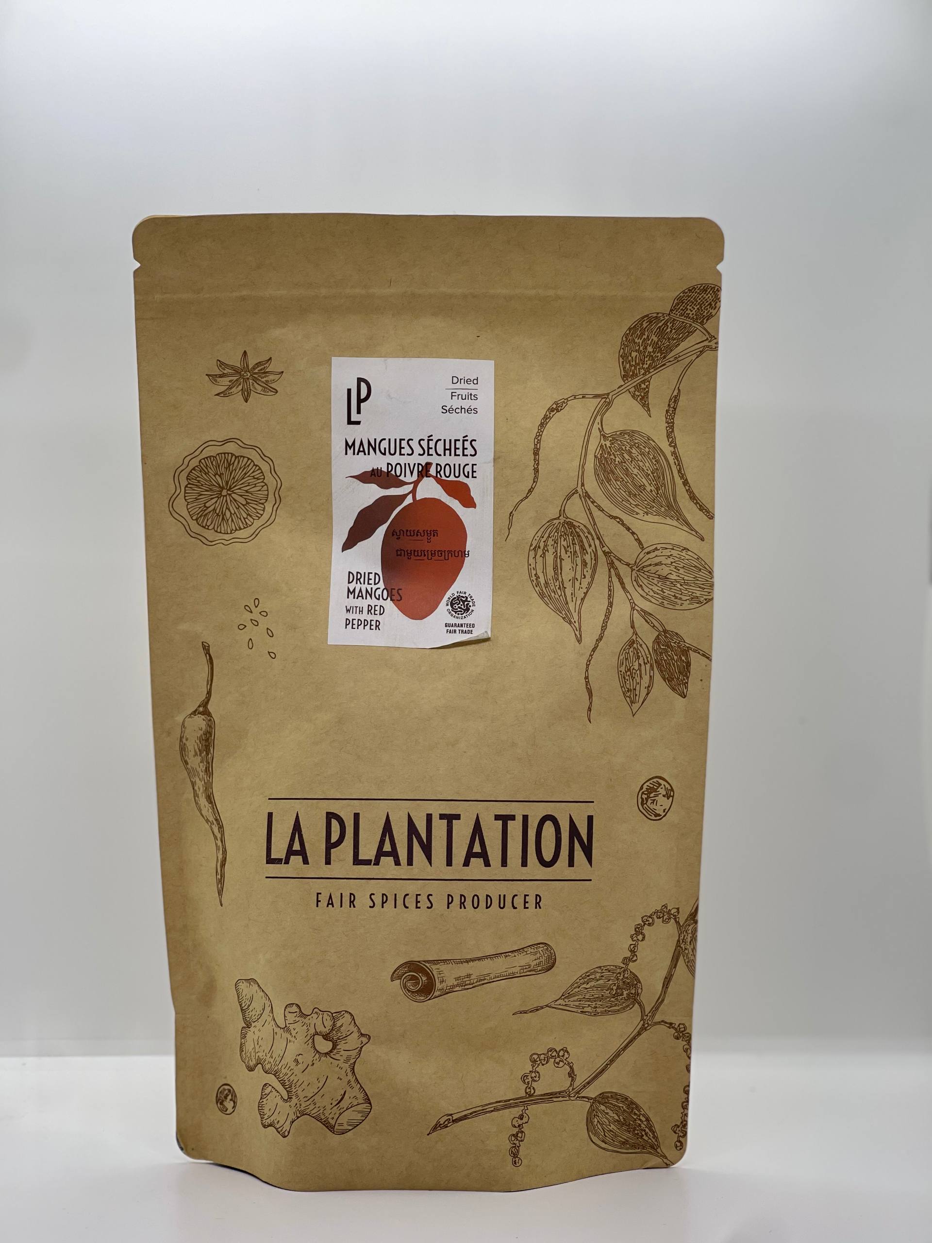 Dried Mango with Kampot Red Pepper 300g