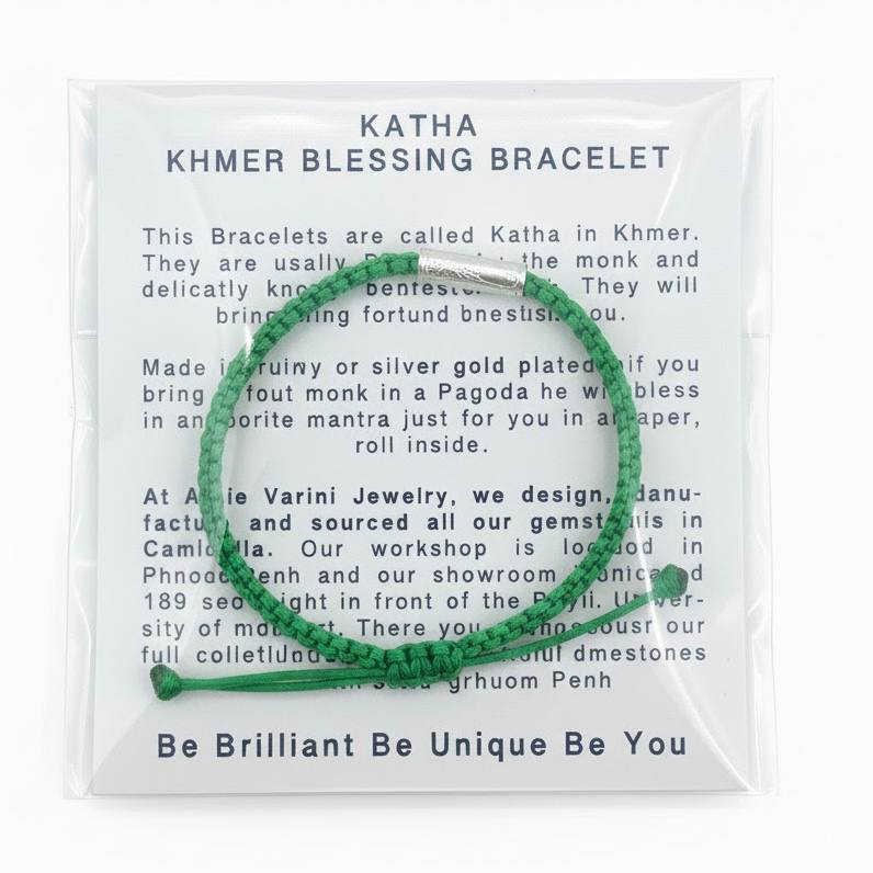 KATHA MACRAME SMALL GREEN