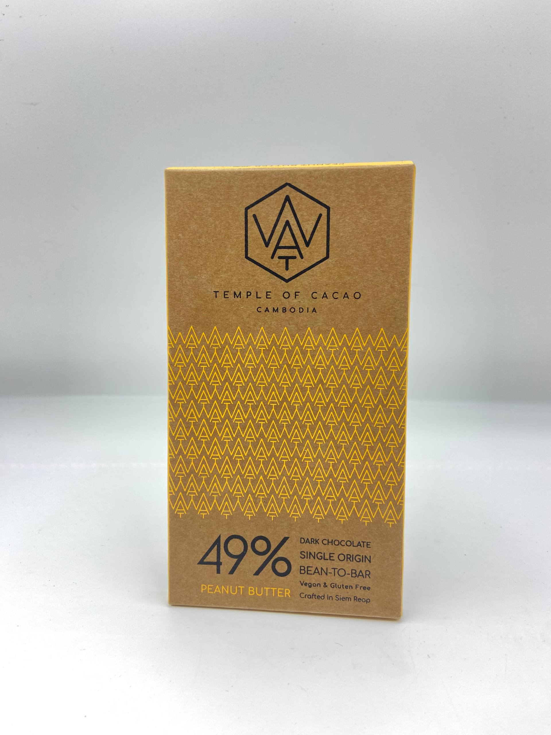 chocolate Bars 70gr 49% Peanut Butter