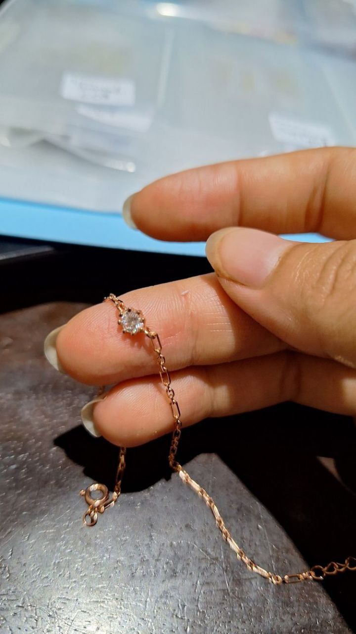 BRACELET Pave Line Gold Plated