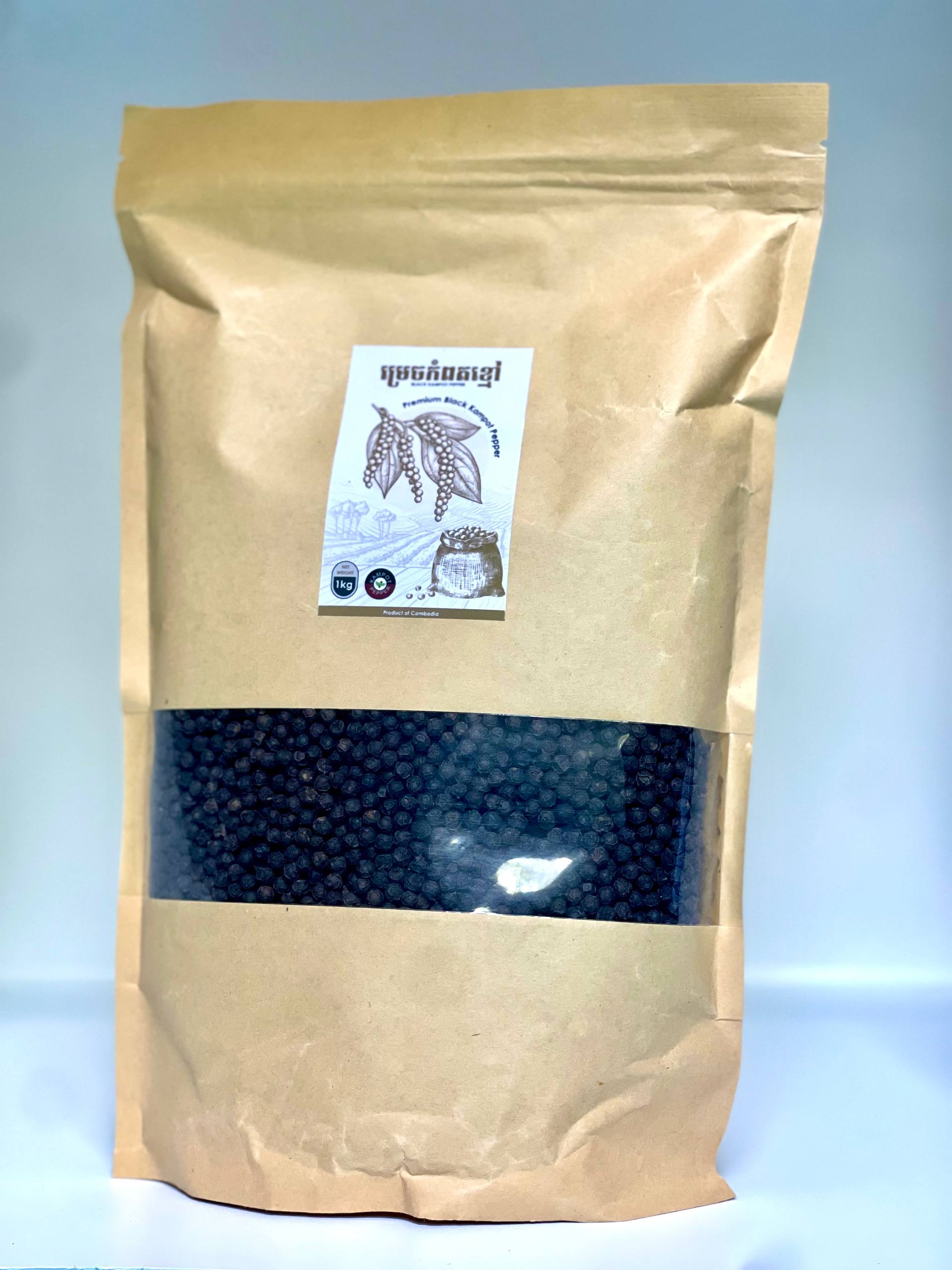 Kabas Black Kampot Pepper 1kg