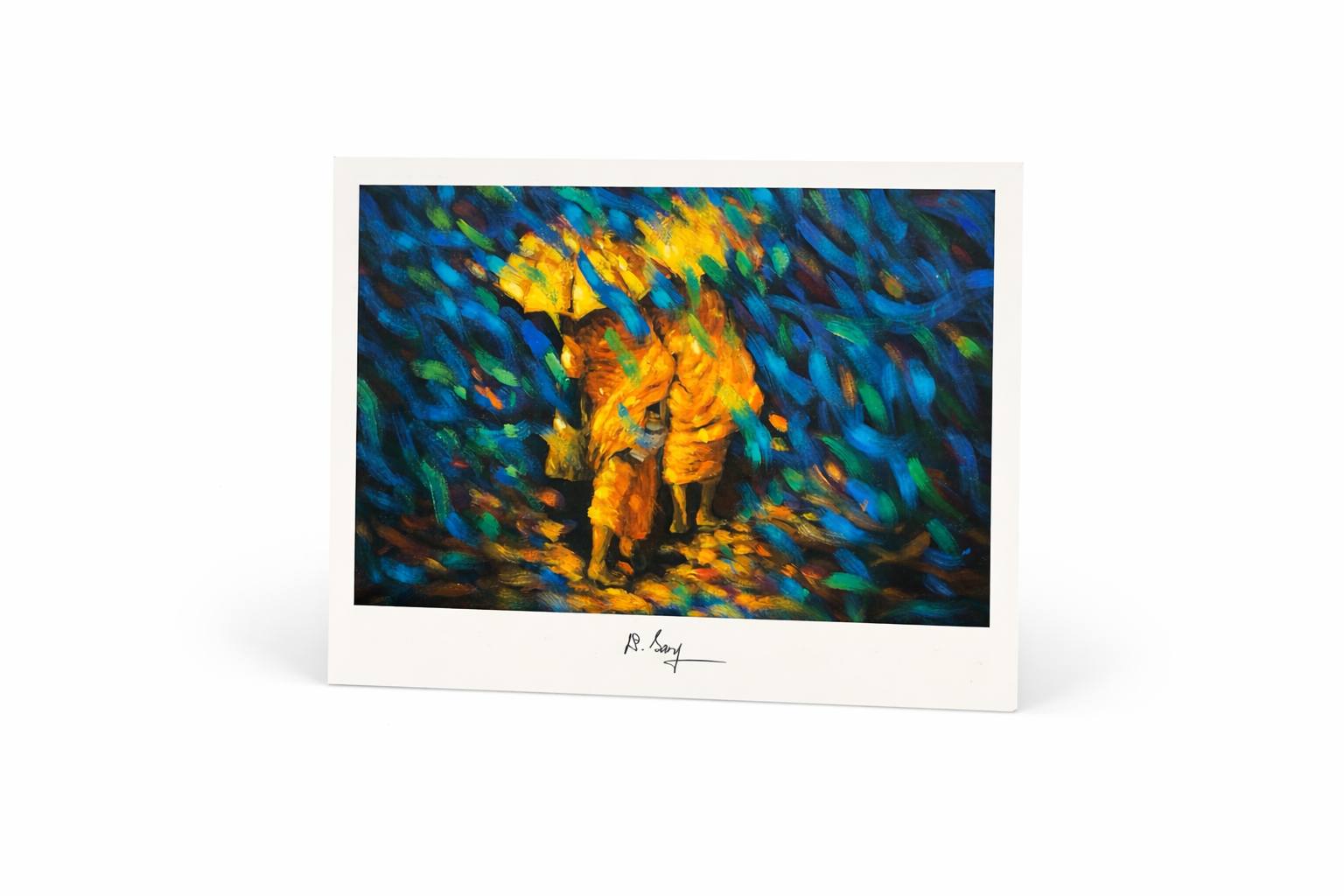 Poscard - Nature and religion