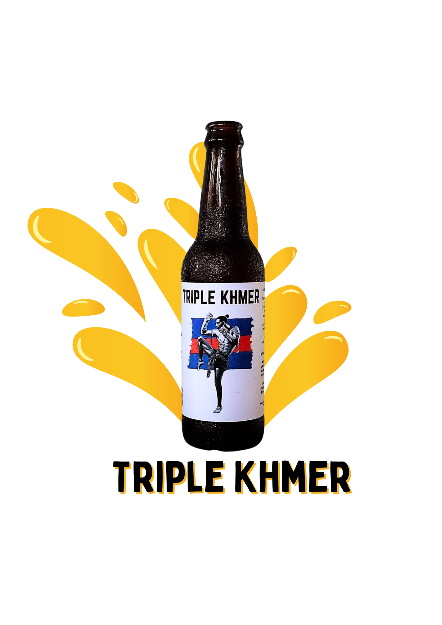 Triple Khmer Craft beer