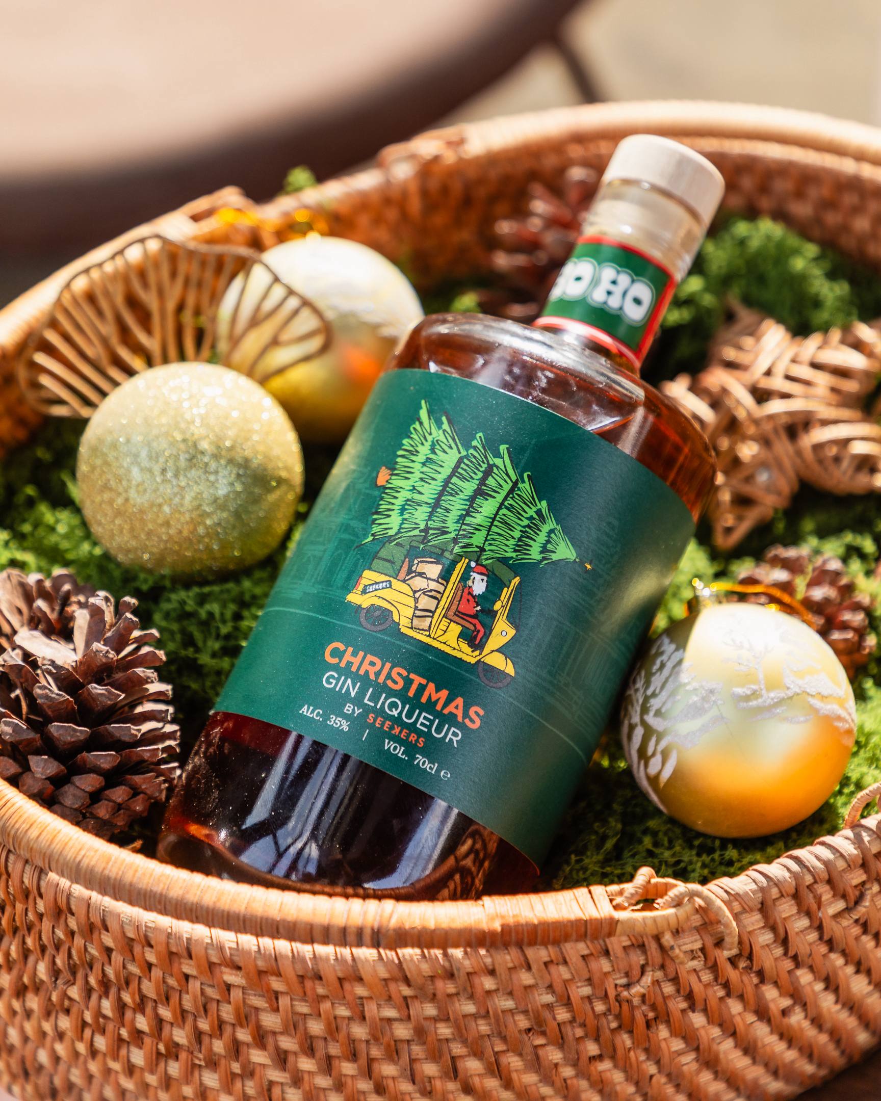 Seekers Christmas Gin Liquor 70cl