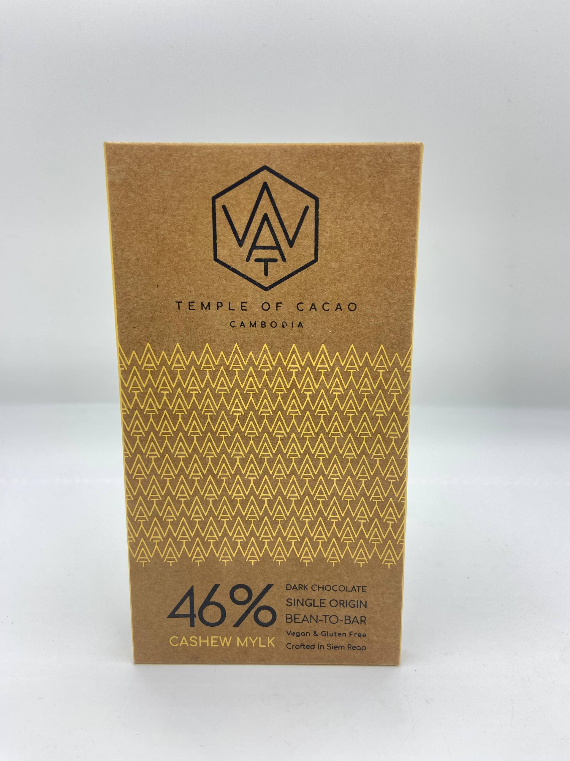 chocolate Bars 70gr 46% Cashew Milk