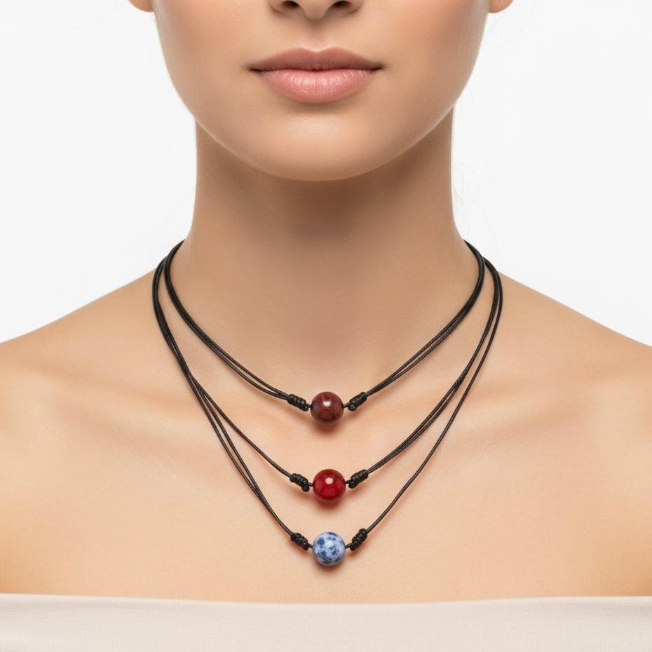 Necklace Natural Stone