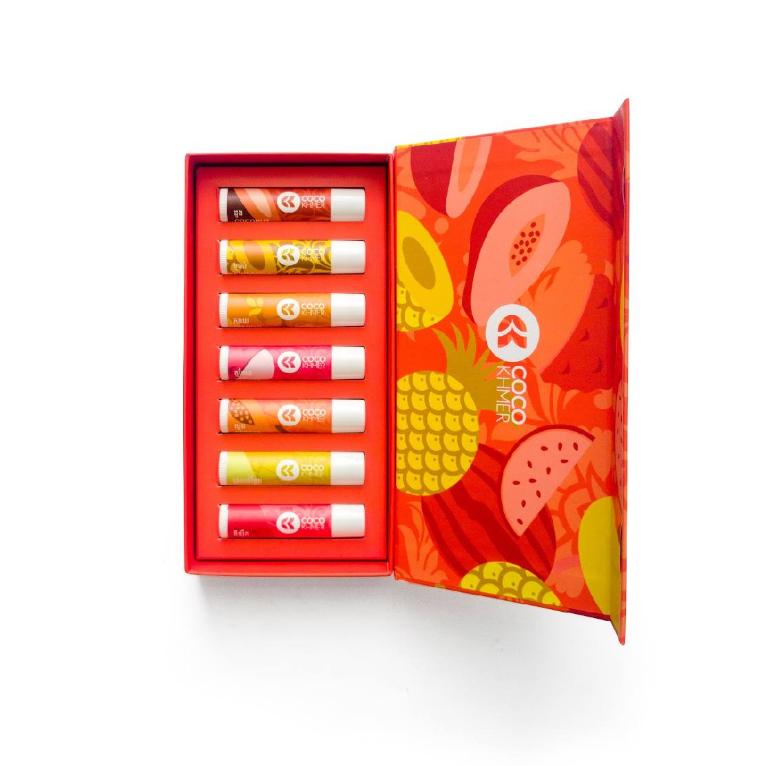 CK Flavors of Cambodia Lip Balm Pack(7x5g Sticks)