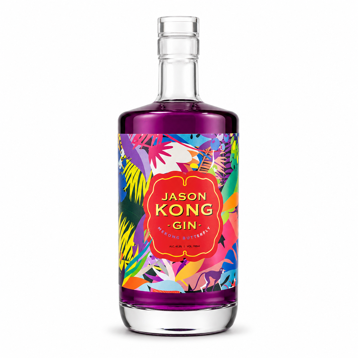 Jason Kong Buterfly Pea Gin 700ml