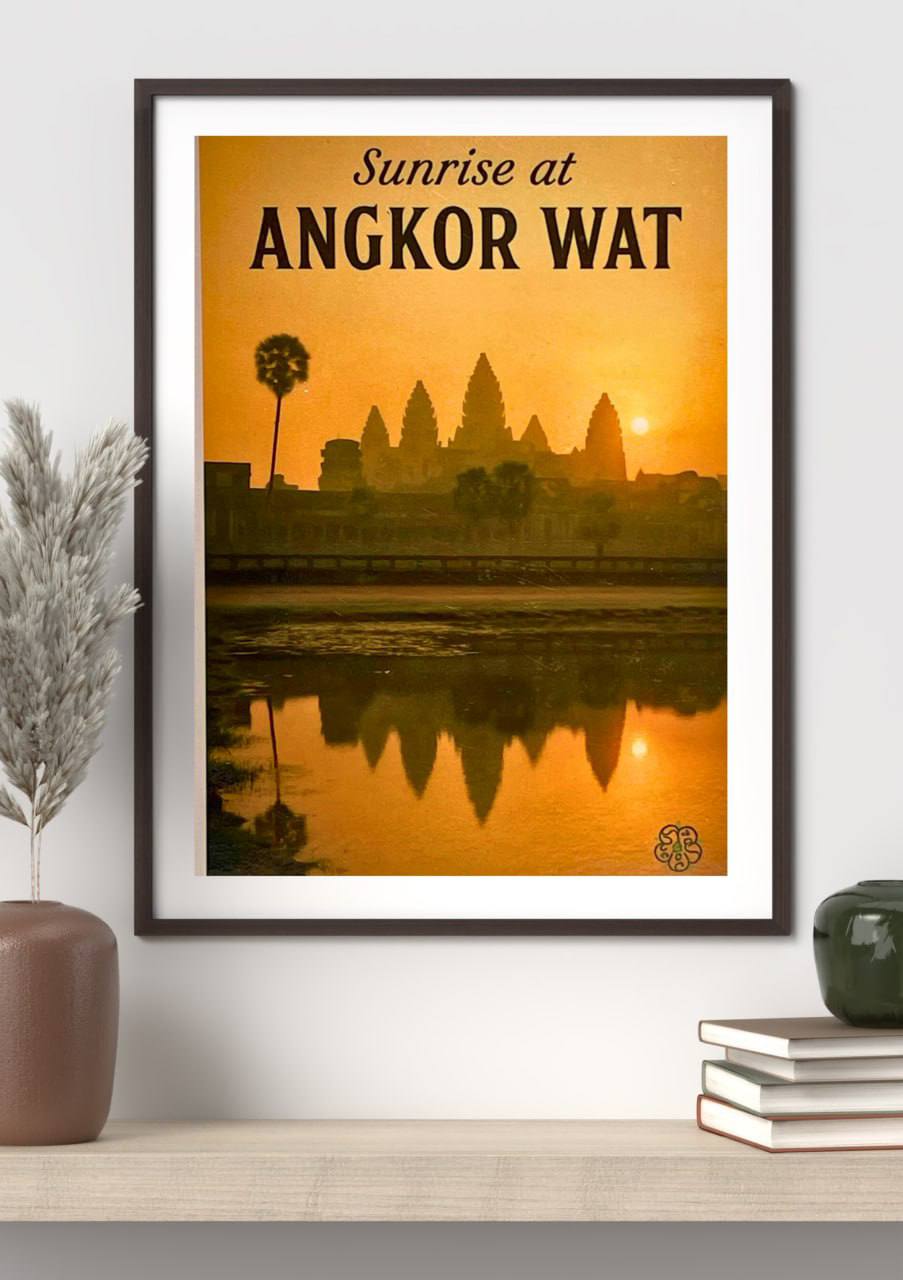 Sunrise at Angkor Wat (A5)