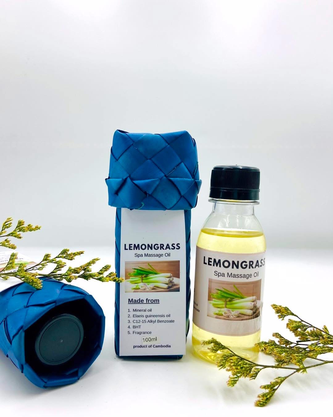 Lemongrass Spa Massage Oil