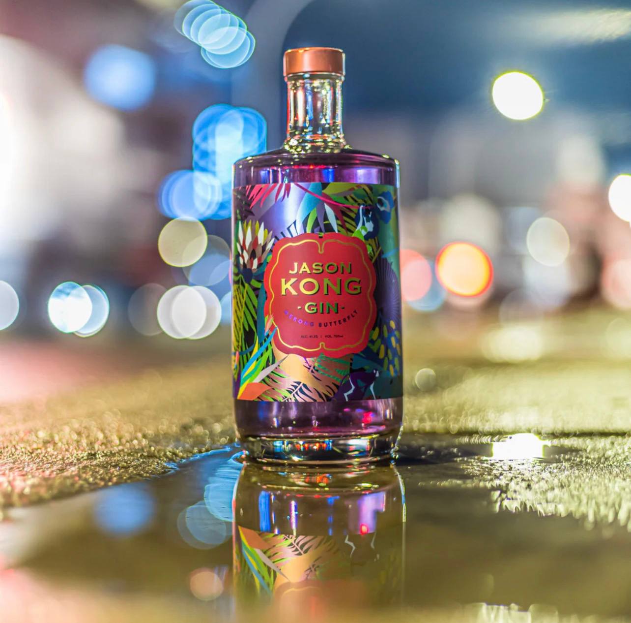 Jason Kong Buterfly Pea Gin 200ml