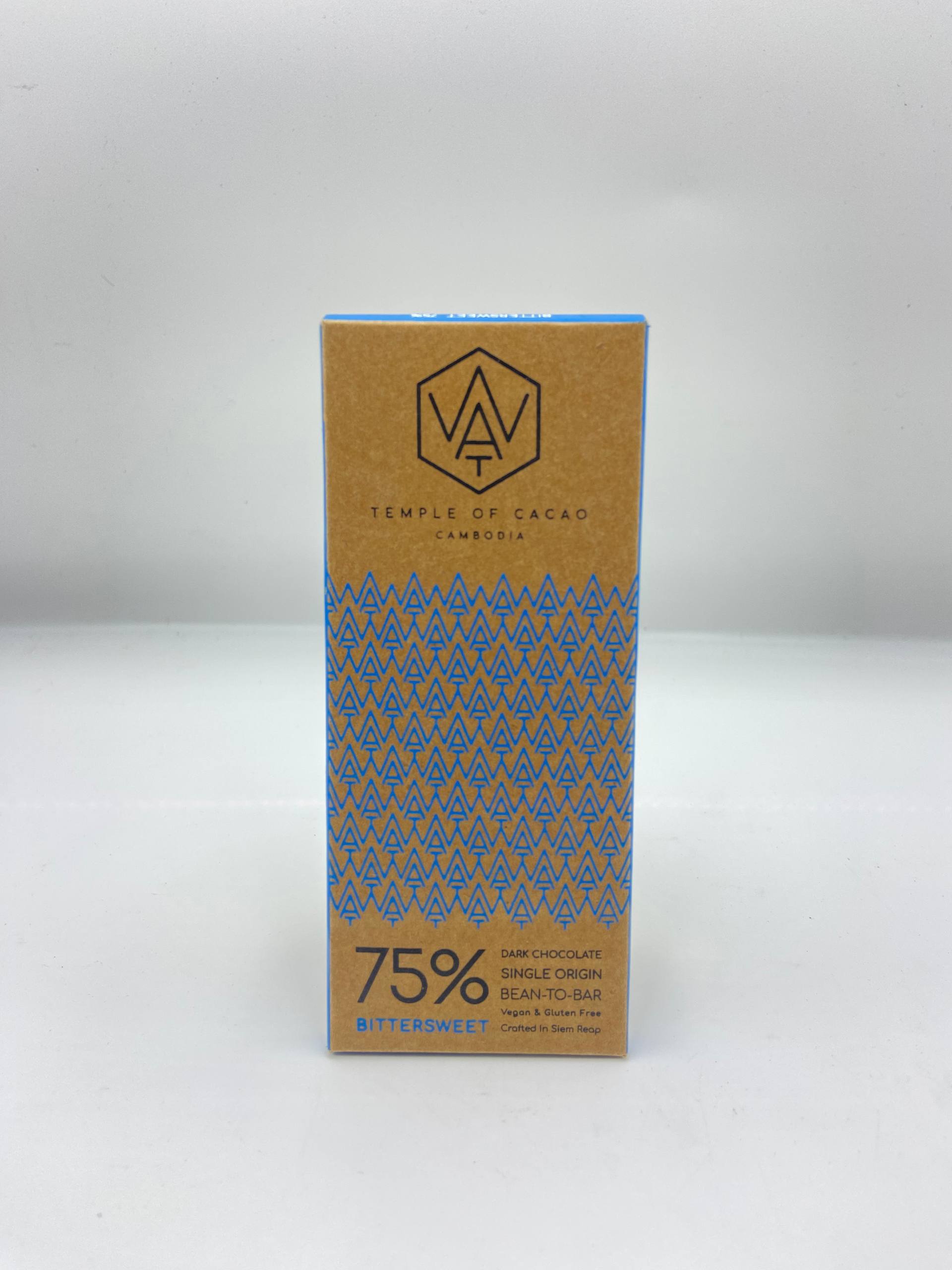 Mini chocolate Bars 28gr 75% Bittersweet