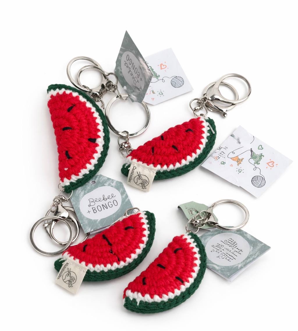 Watermelon Keychain