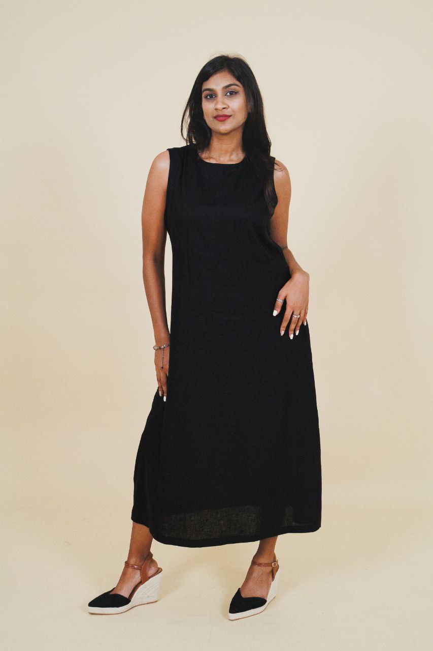 Maxi Dress Black L