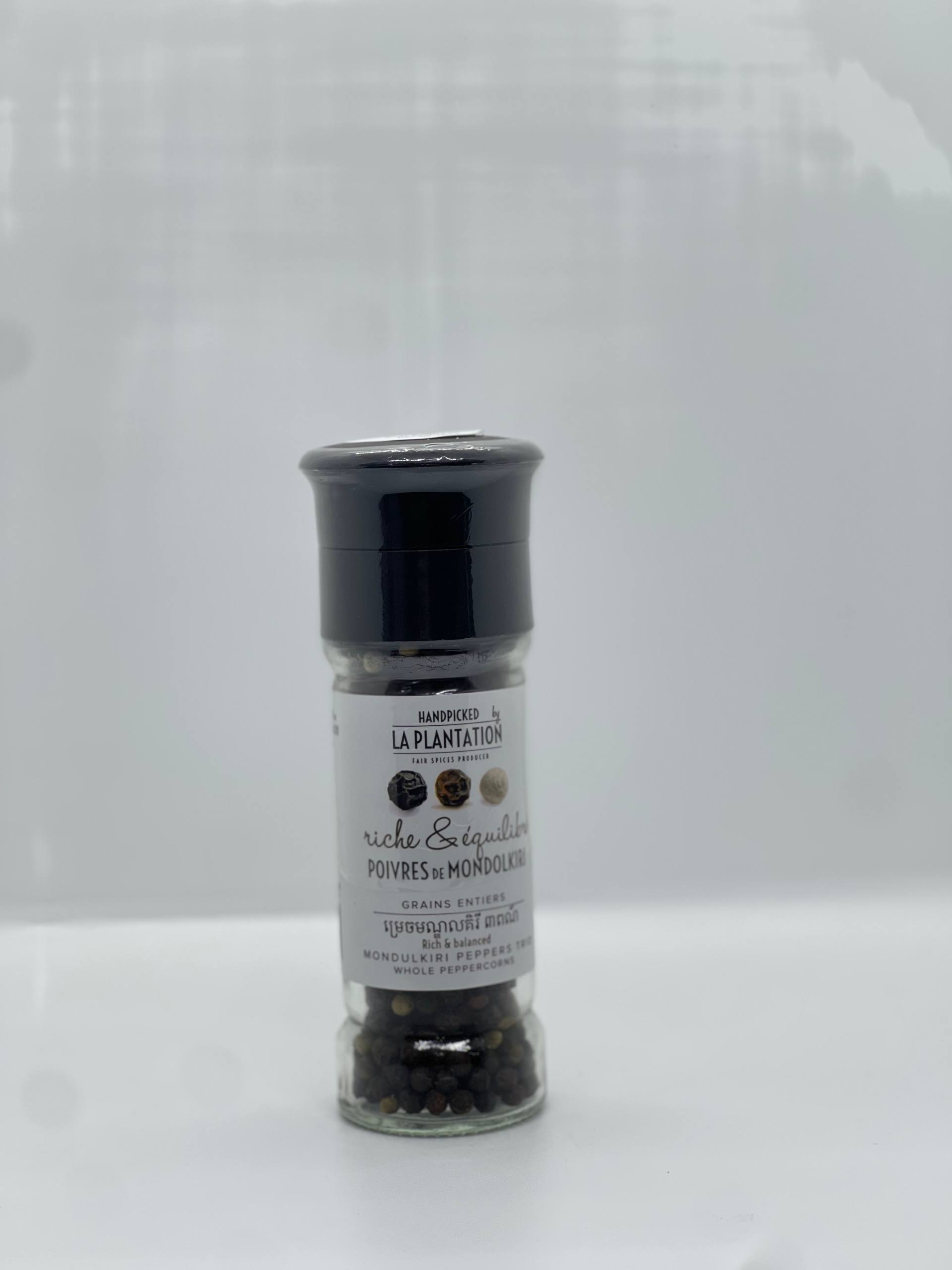 Mundulkiri Trio Pepper 55g Grinder