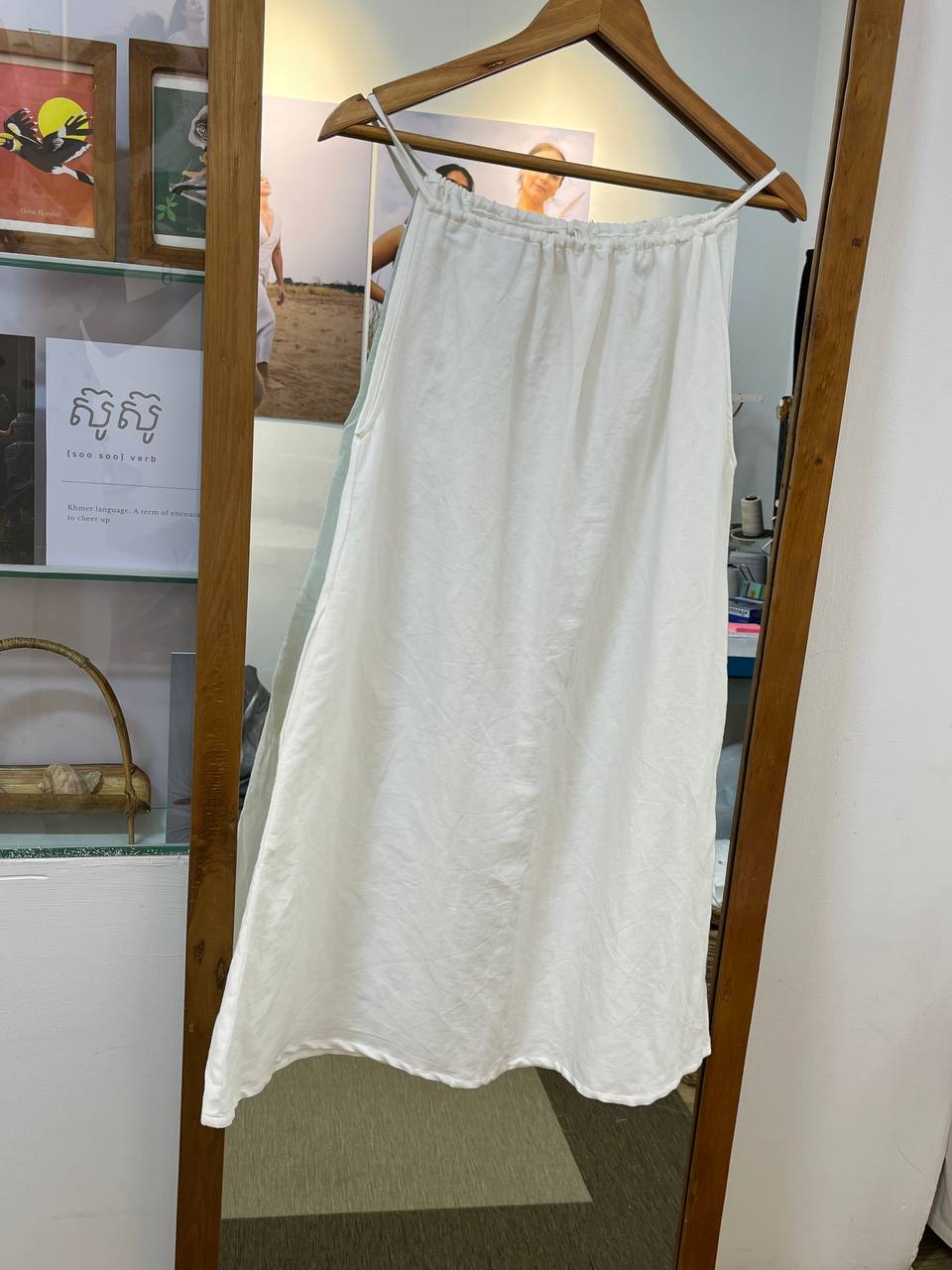 Summer Dress White Size S